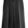 Zara wide cropped trousers culottes size S black Image 2