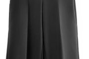 Zara wide cropped trousers culottes size S black