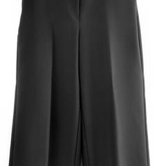 Zara wide cropped trousers culottes size S black