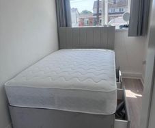 New Stylish single ,Double 4ft, 4ft6, King 5ft And 6ft Superking Sizes Divan Beds Instock. Drawers And Optional Tufted Mattresses Available. Free Delivery