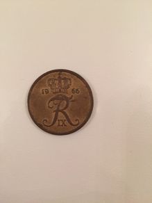 1966 Danish 5 ore