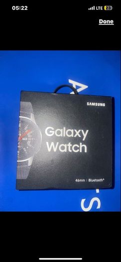 Samsung Galaxy Smart  Watch 3 SM R 800 smartwatch 46 mm perfect condition connecting with iPhone