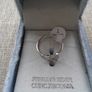 Ladies silver butterfly ring, Size 7/N , Stella Picciotto ring, New, Jewellery. Gift Image 3