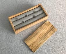 Ring storage box - Ash & Maple