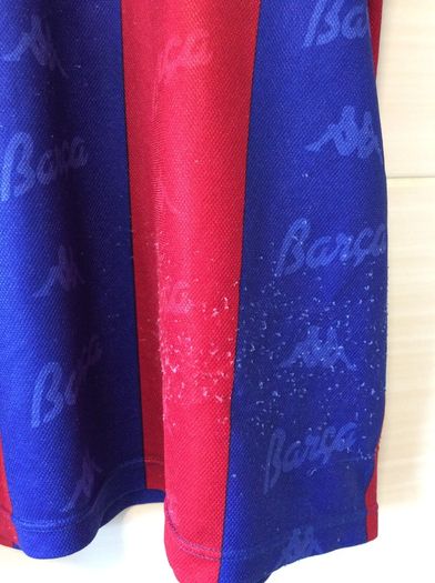 FC Barcelona Jersey. Official Kappa Mens Home Jersey. Season 1995-1997. Original From The Time. Not A Modern Day Remake.
