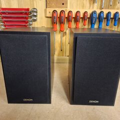 Denon 120w speakers - NEW