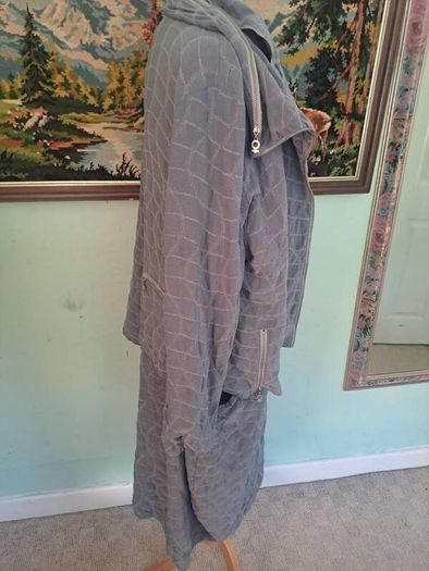 My soul designer grey turtleneck jacket