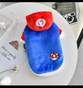 Mario Bros Dog Costume NEW