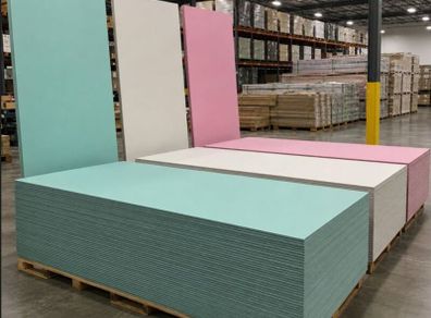 12mm Plasterboard Slab Moisture & Fire Resistant