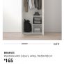 Ikea Brimnes White Wardrobe Image 2