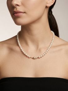 9k Gold Freshwater Pearl Necklace