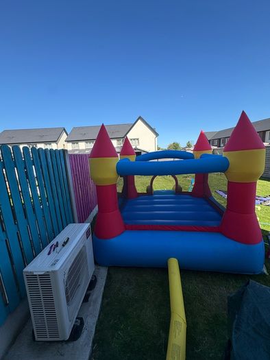 bouncy castle with slide