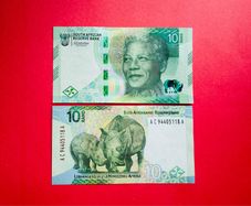 South Africa 10 Rand 2023  Pick 148a ( Uncirculated)