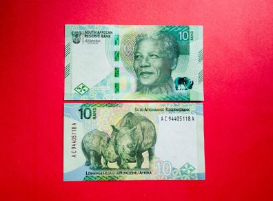 South Africa 10 Rand 2023  Pick 148a ( Uncirculated)