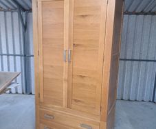 Solid wooden wardrobe