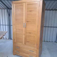 Solid wooden wardrobe