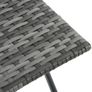 Folding Rattan Bistro Set Image 7