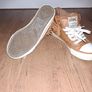 Lovely pair of British Knights leather high tops, size 4, like NEW Image 2