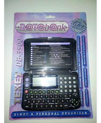 Texet Db-3500 Databank - Vintage Very Rare - Brand New & Sealed