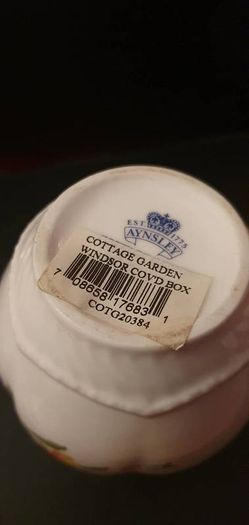 Aynsley Fine Bone China Covered Jar