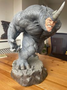 Marvel Rhino Sideshow Collectibles Comiquette 1:4 Scale Rare (Reduced Price)