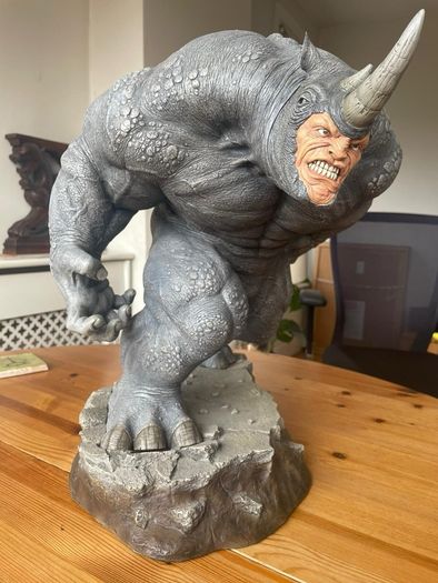 Marvel Rhino Sideshow Collectibles Comiquette 1:4 Scale Rare (Reduced Price)