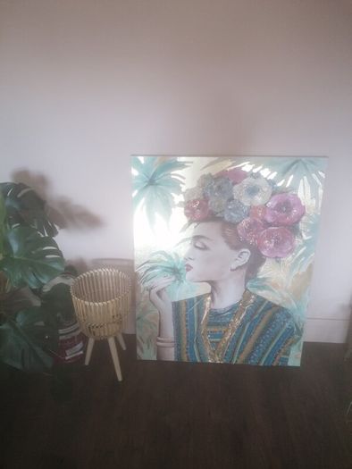 Painting on canvas