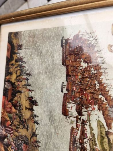 The encampment of the English forces