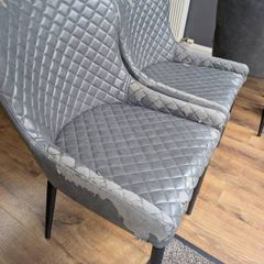 kitchen chairs and bench