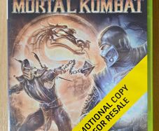 Mortal Kombat Xbox 360 Promotional Copy