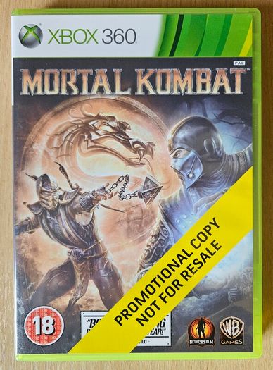 Mortal Kombat Xbox 360 Promotional Copy
