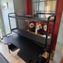 ikea Fredde Gaming Desk with Dual Screen Mounts Image 6
