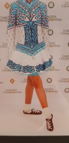 Beautiful handmade show dress.  Open to offers .