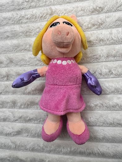 Miss Piggy Plush Disney Muppets Posh Paws approx. 23. cm. Used Please see photos
