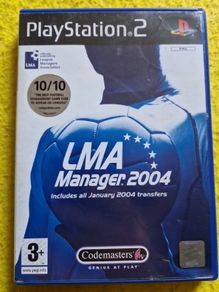 LMA Manager 2004 PlayStation2 Ps2 Games Original