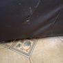 3 seater brown leather sofa Image 4
