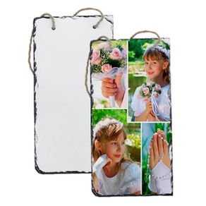 Hanging Photo Slate 30 x 15cm photo rock slate
