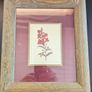 Pierre-Joseph Redoute Botanical Prints Snapdragon Raspberry Framed Pair Image 2