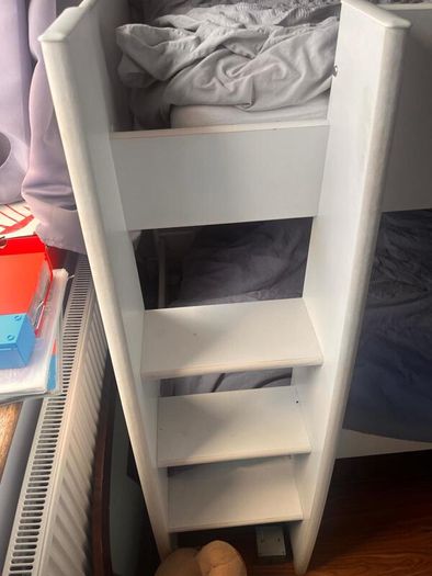 White Bunk Bed