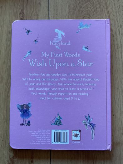 My first words Wish upon a star