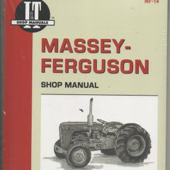 Massey-Ferguson MF35, TO35 etc., Workshop Manual