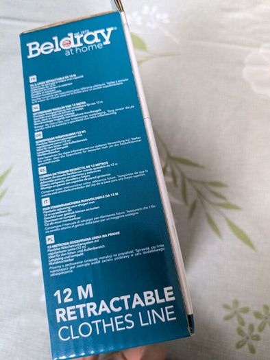 Brand New Beldray 12 M Retractable cloth line