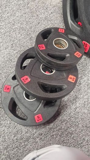 Barbell and plates 120kg