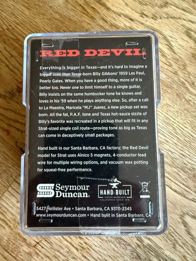 Seymour Duncan Red Devil