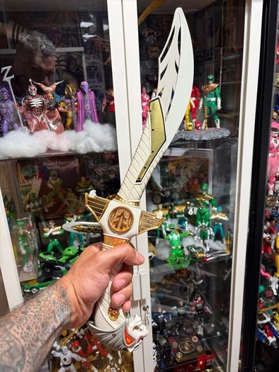 Power rangers white ranger Saba sword