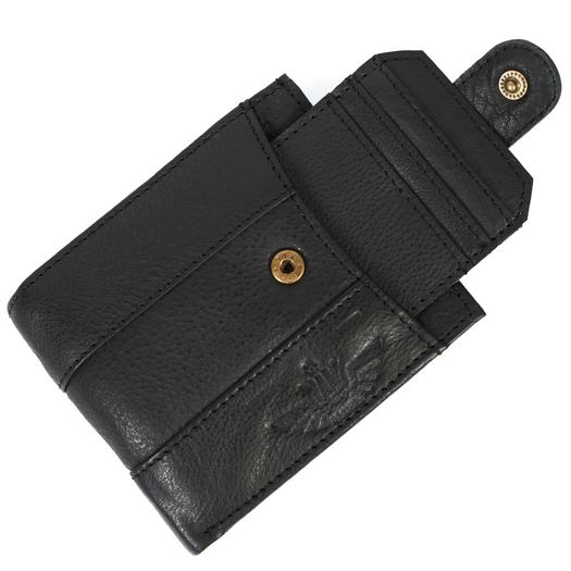 Unisex Genuine Leather Wallet RFID Blocking Bifold Wallet with Zipper & Coin Pocket Leather Wallet