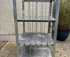Heavy industrial shelving on casters- price drop