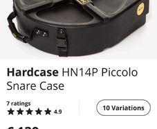 HardCase Piccolo Snare Case