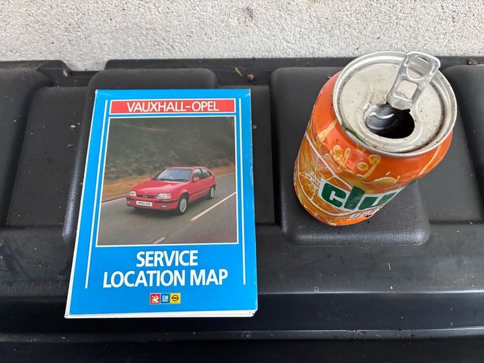 Vintage Vauxhall UK service location map
