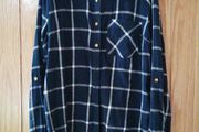 Ladies Navy and White Shirt